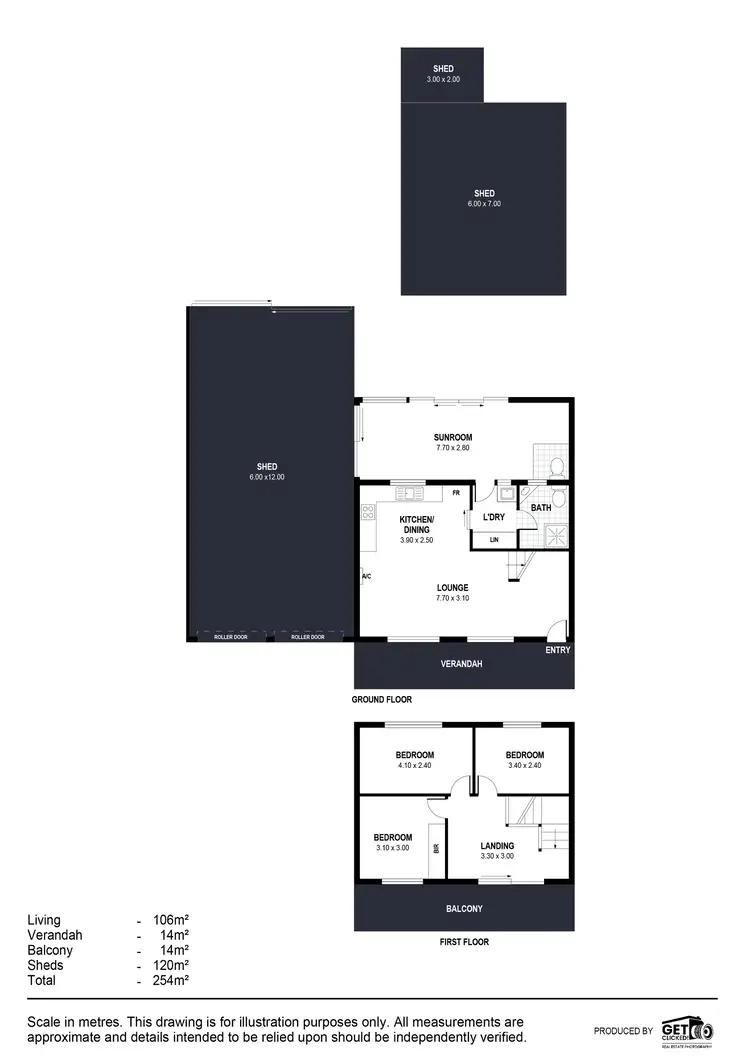 Floorplan of Homely house listing, 12 Island View Drive, Clayton Bay SA 5256