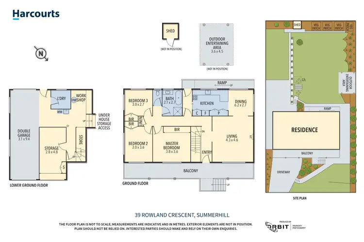 Floorplan of Homely house listing, 39 Rowland Crescent, Summerhill TAS 7250