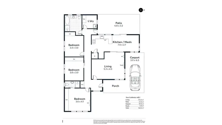 Floorplan of Homely land listing, 136A St Bernards Road, Magill SA 5072