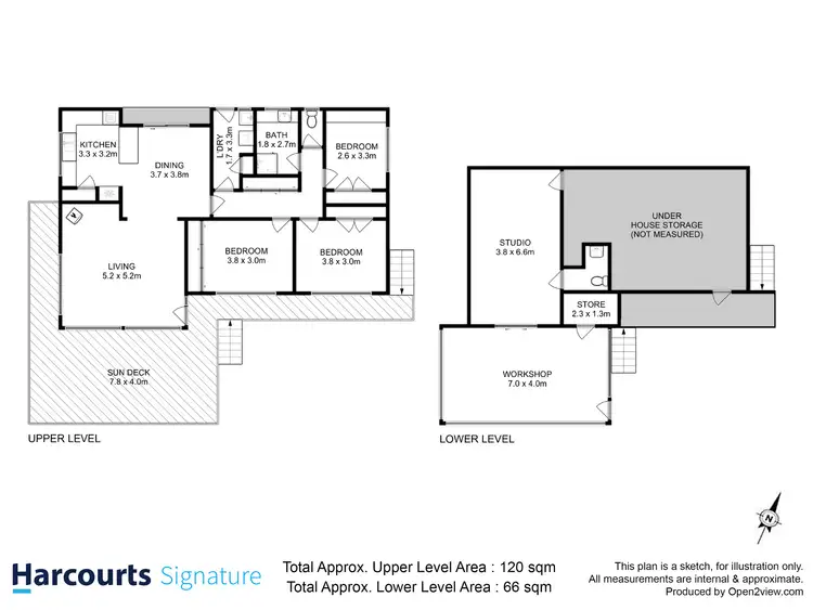 Floorplan of Homely house listing, 539 Shark Point Road, Penna TAS 7171