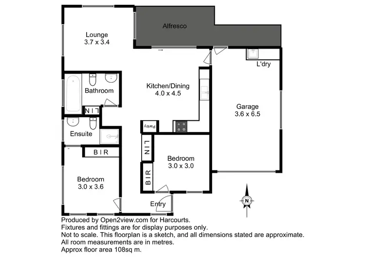 Floorplan of Homely unit listing, 2/67 Stubbs Road, Turners Beach TAS 7315