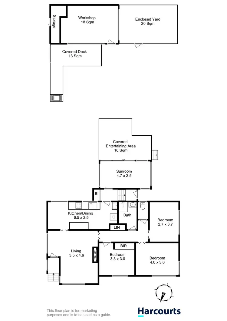 Floorplan of Homely house listing, 1 Delange Place, Claremont TAS 7011
