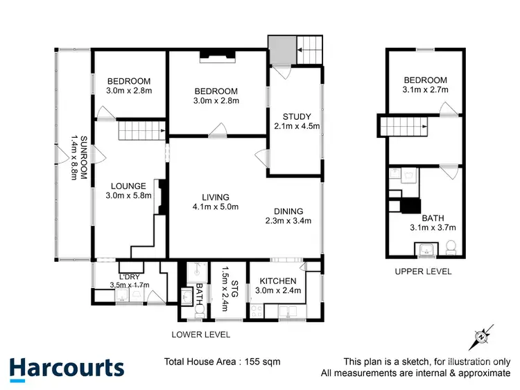 Floorplan of Homely house listing, 6 Aberdeen Street, Glebe TAS 7000