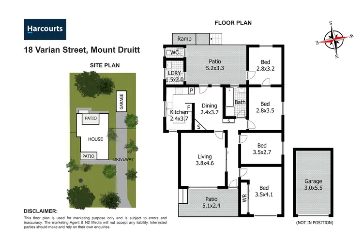 Floorplan of Homely house listing, 18 Varian Street, Mount Druitt NSW 2770