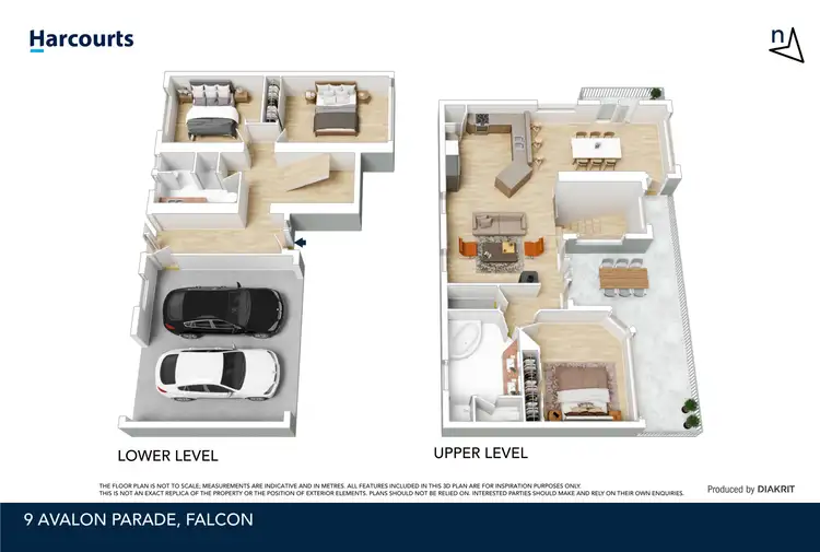 Floorplan of Homely house listing, 9 Avalon Parade, Falcon WA 6210