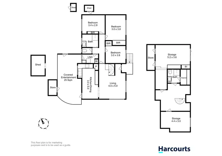 Floorplan of Homely house listing, 8 McClements Street, Howrah TAS 7018