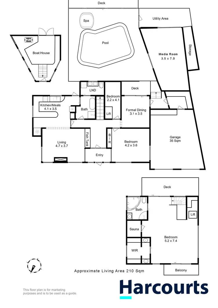 Floorplan of Homely house listing, 181 Droughty Point Road, Rokeby TAS 7019