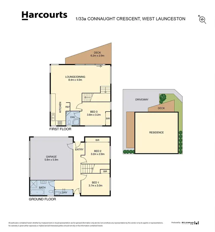 Floorplan of Homely house listing, 1/33a Connaught Crescent, West Launceston TAS 7250