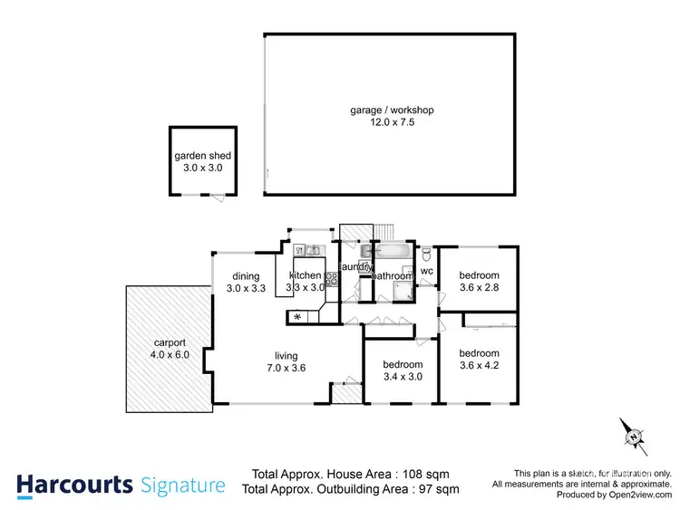 Floorplan of Homely house listing, 5 View Street, Geeveston TAS 7116