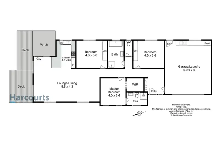 Floorplan of Homely house listing, 12 Swilkin Drive, Spreyton TAS 7310