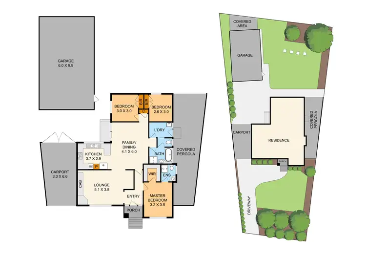 Floorplan of Homely house listing, 12 Lorna Court, The Basin VIC 3154