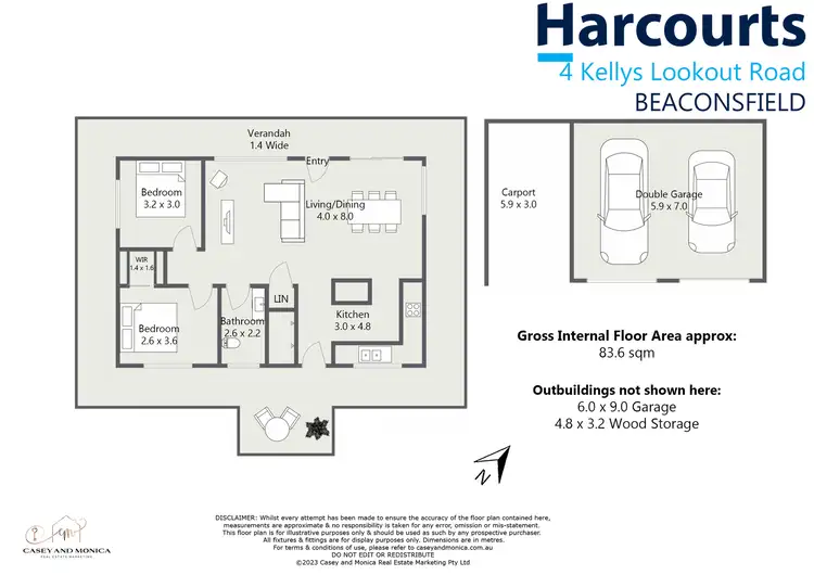 Floorplan of Homely house listing, 4 Kellys Lookout Road, Beaconsfield TAS 7270