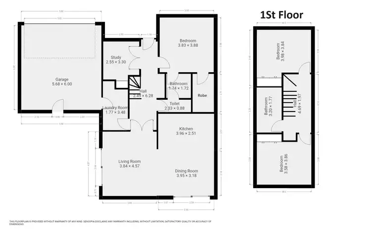 Floorplan of Homely townhouse listing, 3/8 Mctavish Boulevard, Horsham VIC 3400