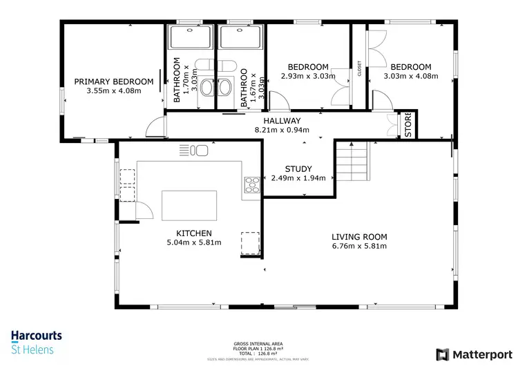 Floorplan of Homely house listing, 38 Treloggen Drive, Binalong Bay TAS 7216