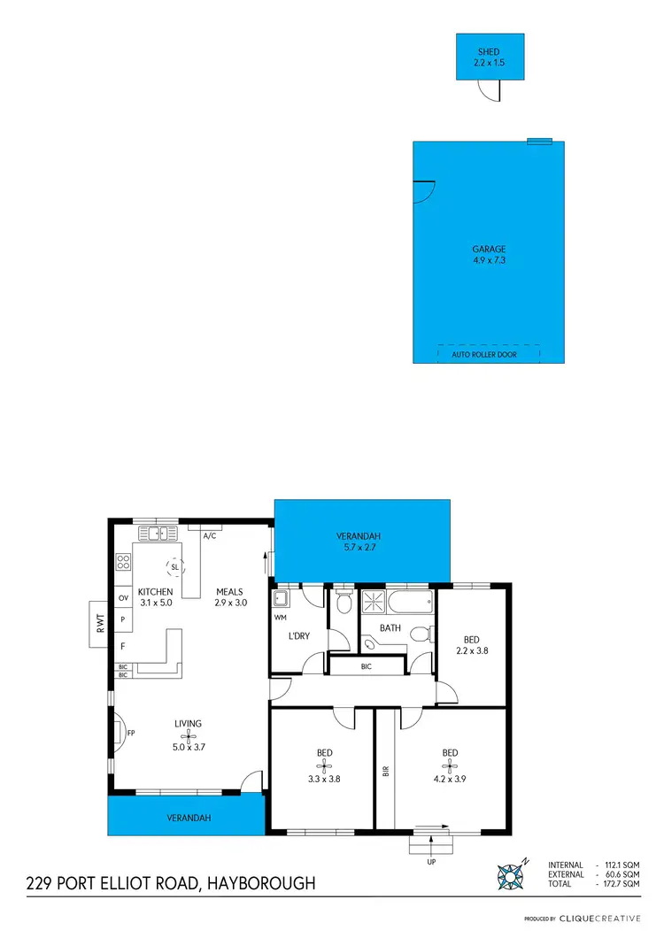 Floorplan of Homely house listing, 229 Port Elliot Road, Hayborough SA 5211