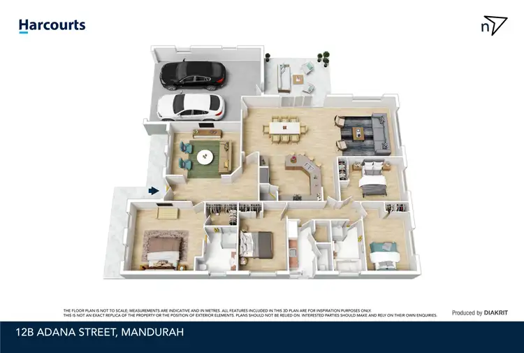 Floorplan of Homely house listing, 12B Adana Street, Mandurah WA 6210