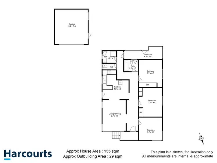 Floorplan of Homely house listing, 7 Norwood Avenue, Taroona TAS 7053