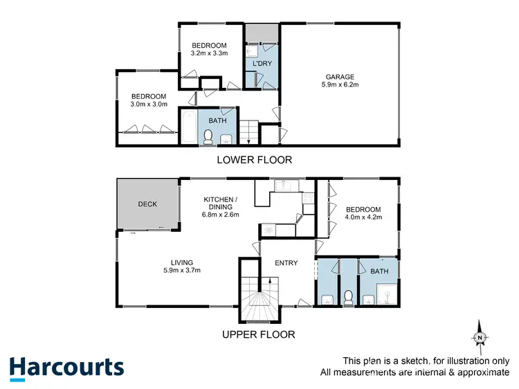 Floorplan of Homely house listing, 40 Fairview Drive, Kingston TAS 7050