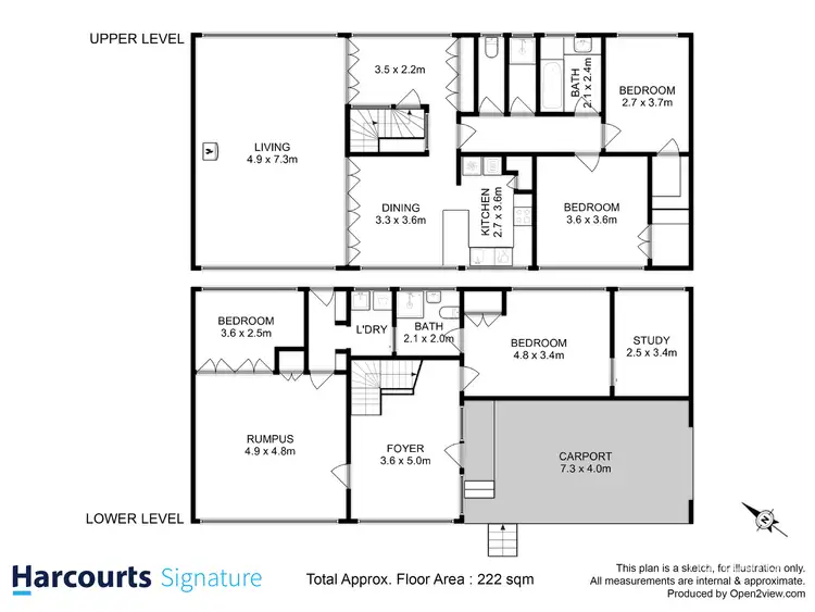 Floorplan of Homely house listing, 3 Portsea Place, Howrah TAS 7018