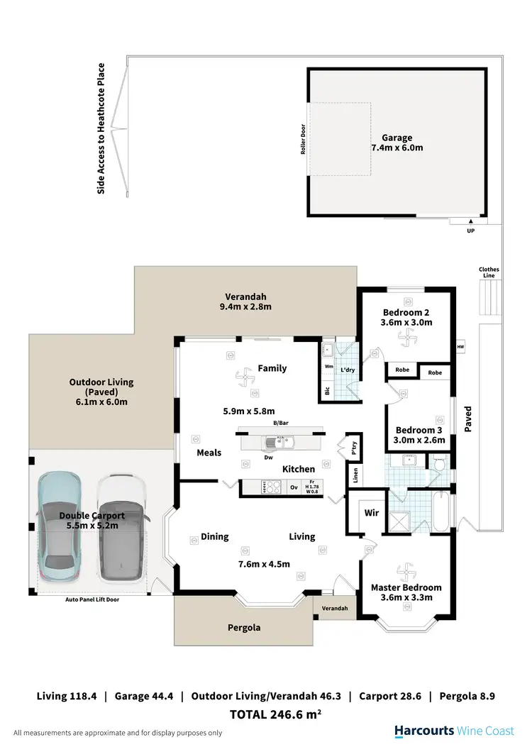 Floorplan of Homely house listing, 7 Northwood Green, Onkaparinga Hills SA 5163