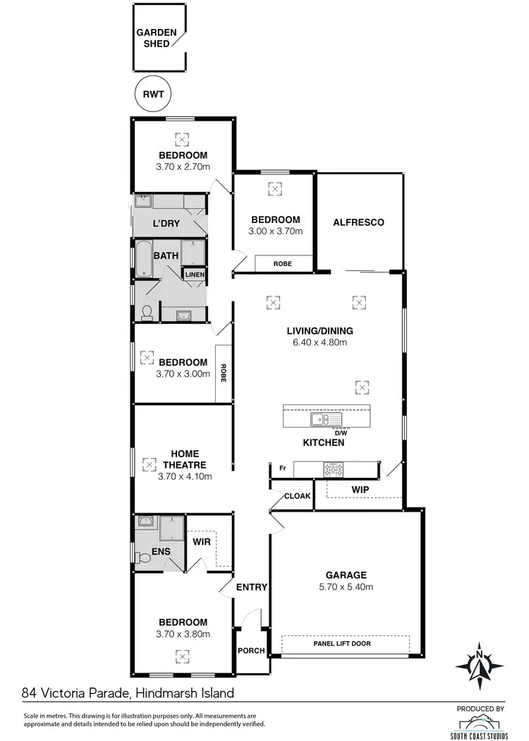 Floorplan of Homely house listing, 84 Victoria Parade, Hindmarsh Island SA 5214