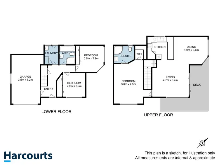 Floorplan of Homely house listing, 1/27 Auburn Road, Kingston Beach TAS 7050