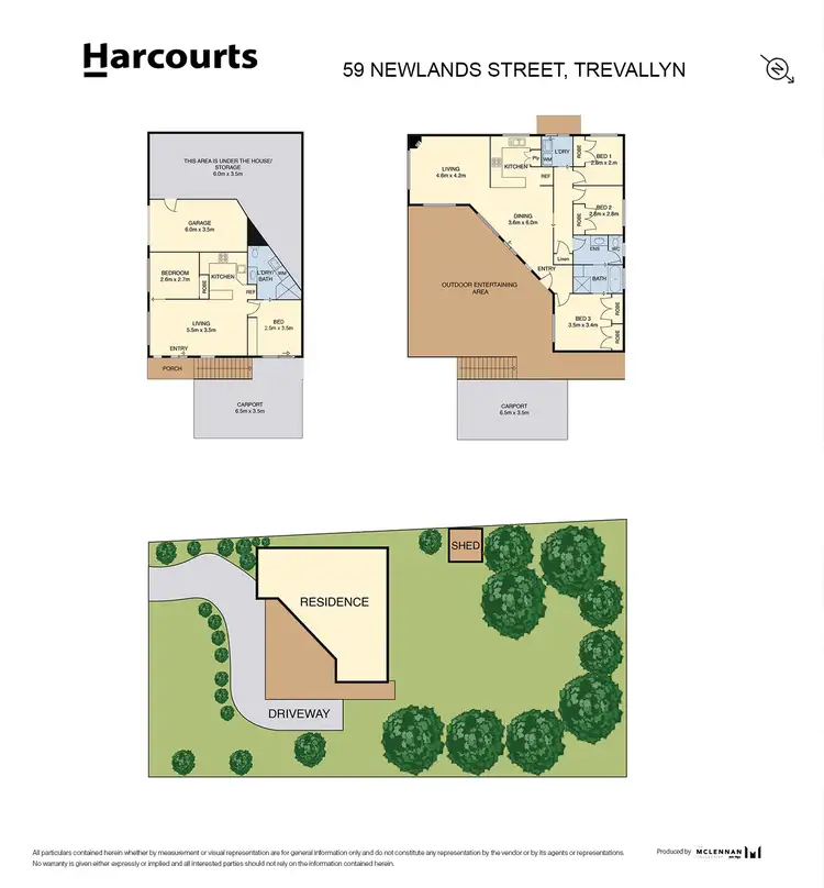 Floorplan of Homely house listing, 59 Newlands Street, Trevallyn TAS 7250