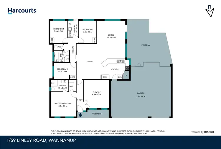 Floorplan of Homely house listing, 59 Linley Road, Wannanup WA 6210