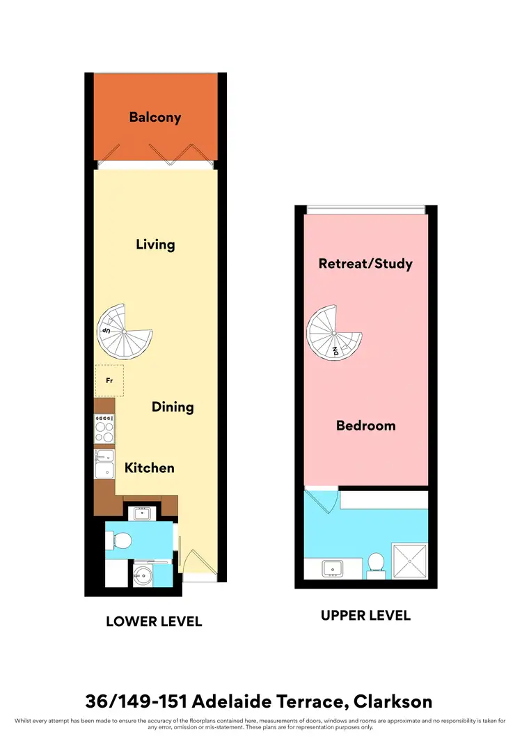 Floorplan of Homely apartment listing, 36/149-151 Adelaide Terrace, East Perth WA 6004