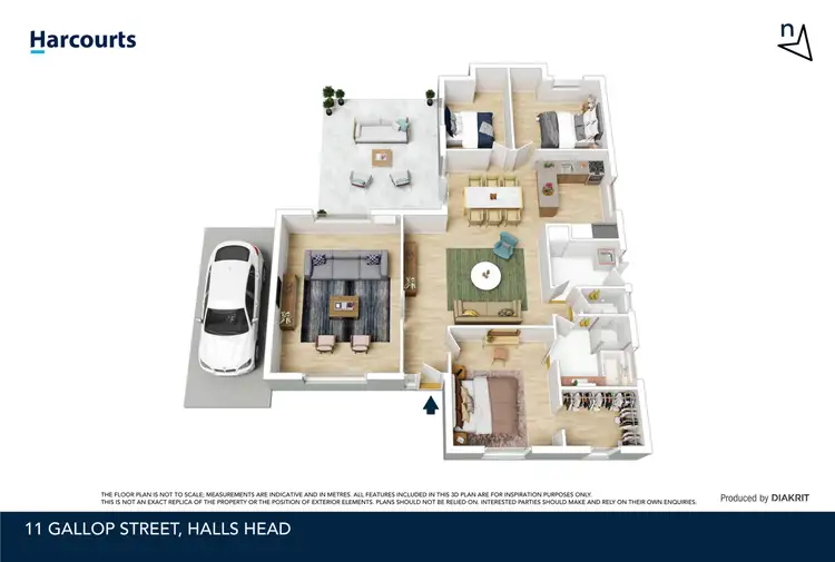 Floorplan of Homely house listing, 11 Gallop Street, Halls Head WA 6210