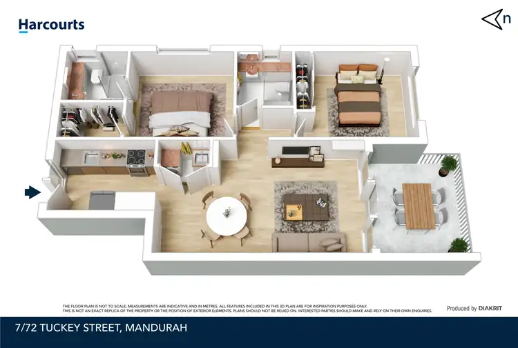 Floorplan of Homely house listing, 7/72 Tuckey Street, Mandurah WA 6210