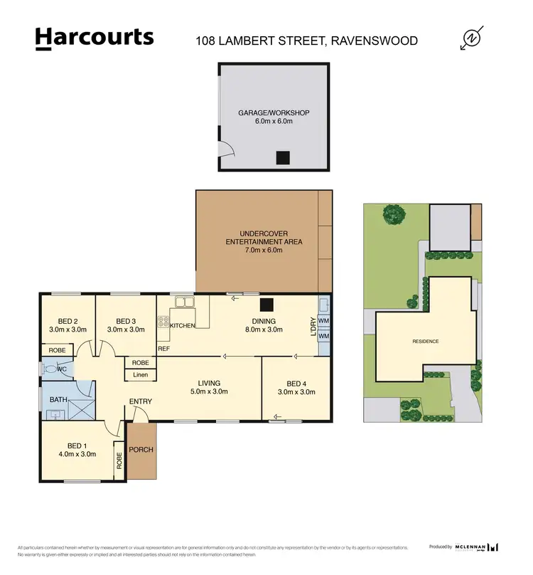 Floorplan of Homely house listing, 108 Lambert Street, Ravenswood TAS 7250