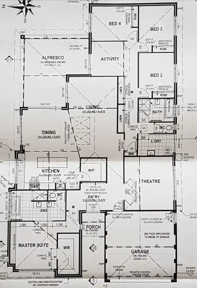 Floorplan of Homely house listing, 6 Ochre Street, Eglinton WA 6034
