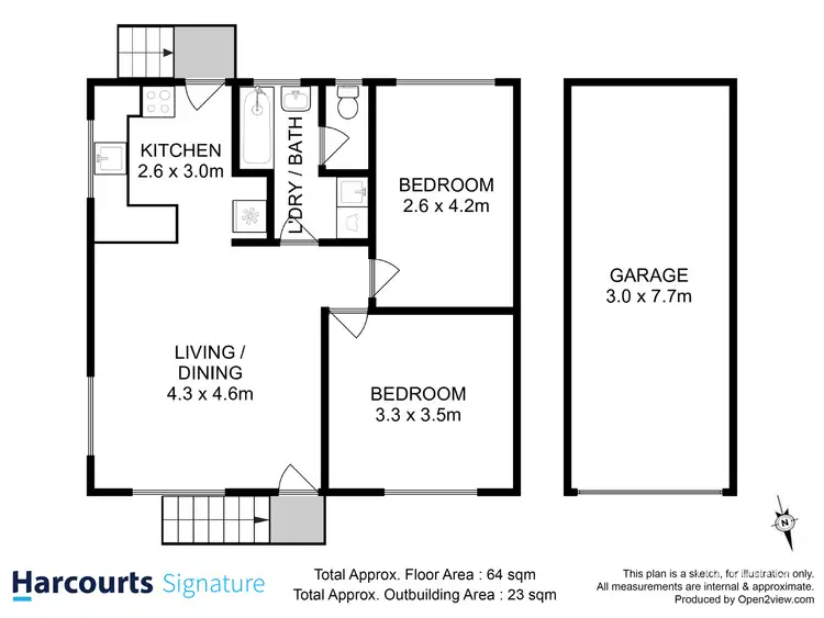 Floorplan of Homely house listing, 27/315 Tolosa Street, Glenorchy TAS 7010