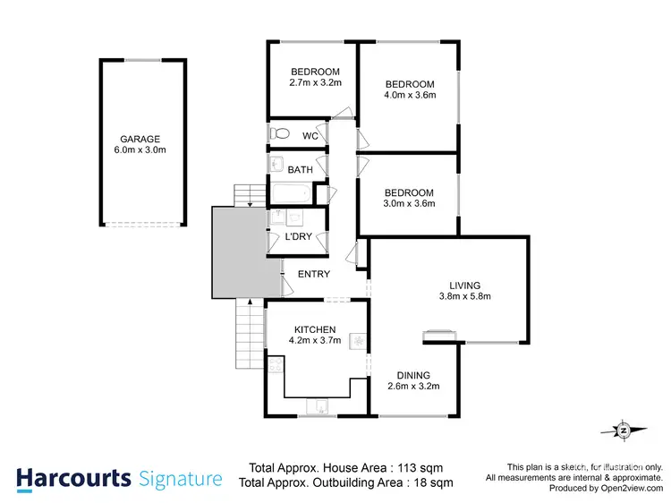 Floorplan of Homely house listing, 47 School Road, Geeveston TAS 7116