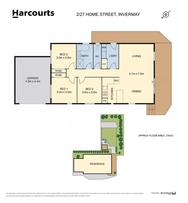Floorplan of Homely unit listing, 2/27 Home Street, Invermay TAS 7248