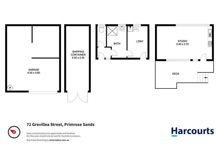 Floorplan of Homely house listing, 72 Grevillea Street, Primrose Sands TAS 7173