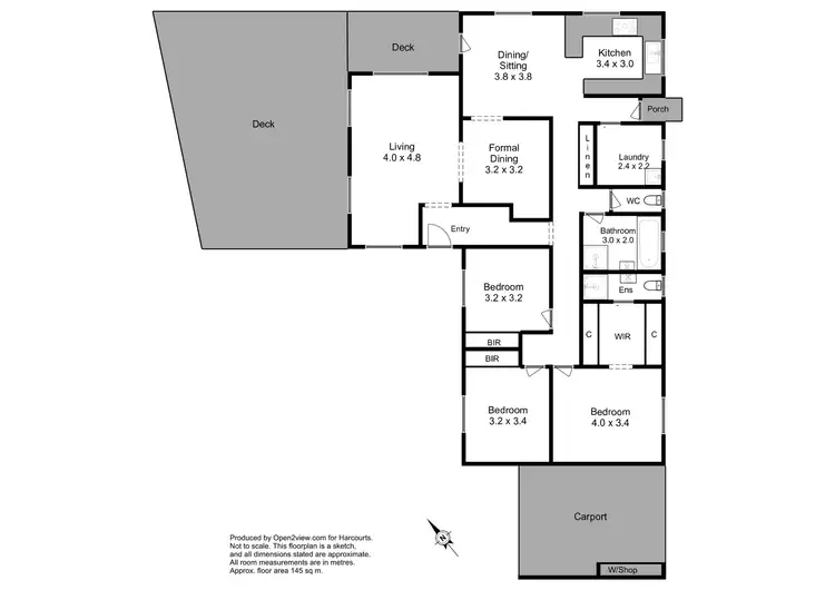 Floorplan of Homely house listing, 3 Lemana Street, Miandetta TAS 7310