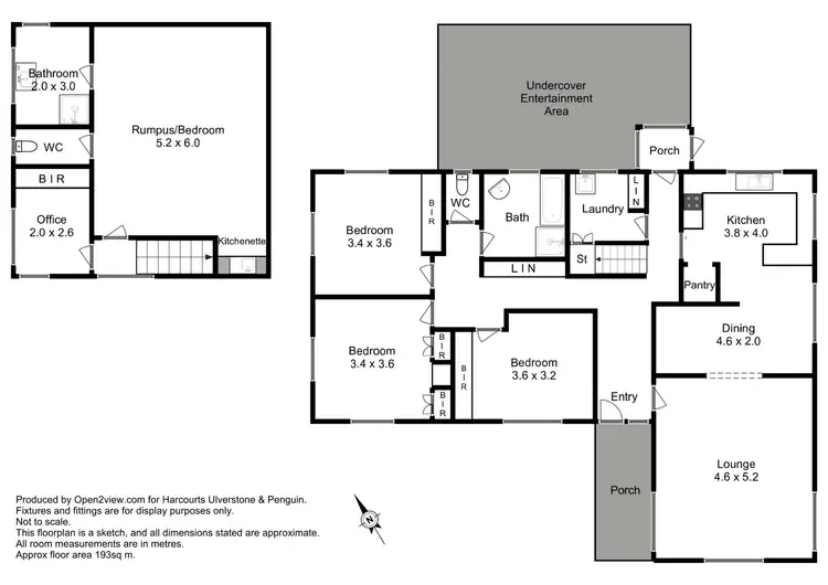 Floorplan of Homely house listing, 76 Upper Maud Street, West Ulverstone TAS 7315