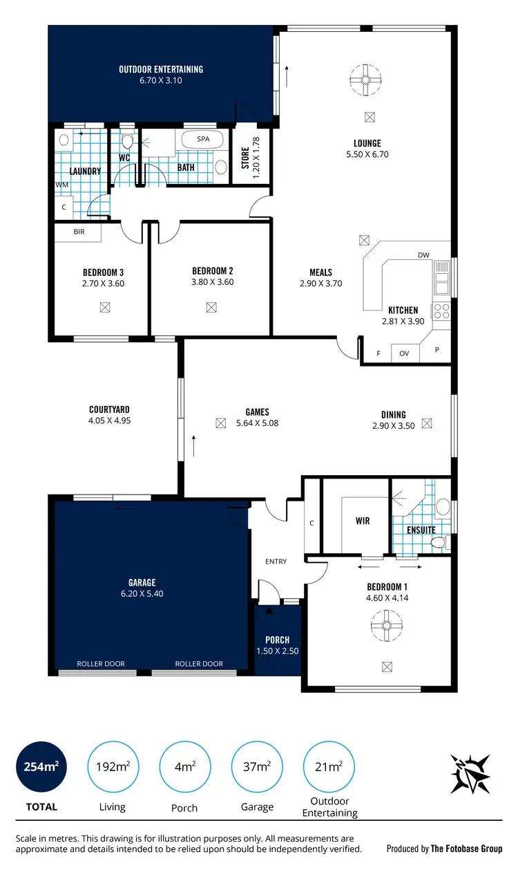 Floorplan of Homely house listing, 41 Matthew Flinders Drive, Encounter Bay SA 5211