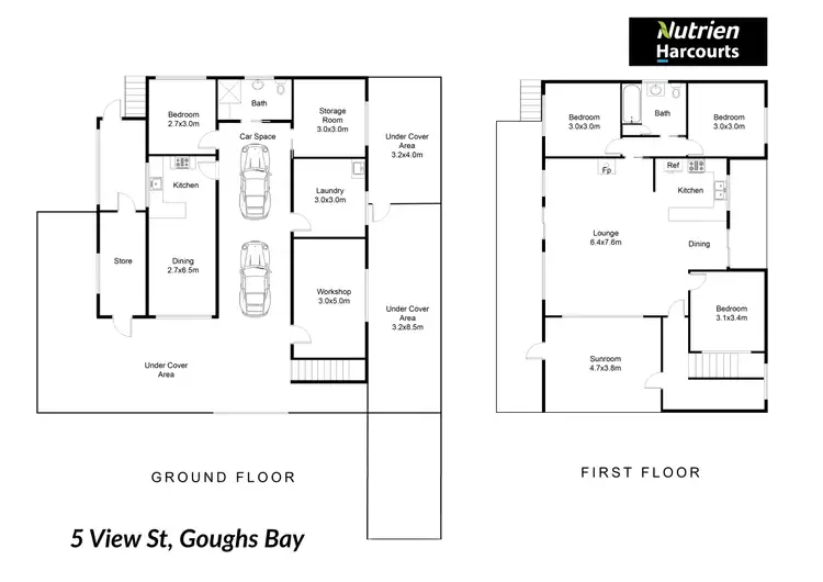 Floorplan of Homely house listing, 5 View Street, Goughs Bay VIC 3723