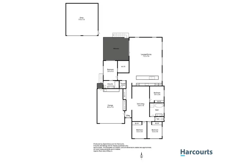 Floorplan of Homely house listing, 40 Explorer Drive, Turners Beach TAS 7315