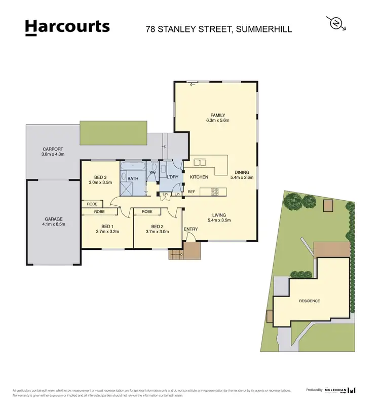 Floorplan of Homely house listing, 78 Stanley Street, Summerhill TAS 7250
