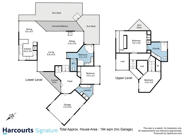 Floorplan of Homely house listing, 461 Shark Point Road, Penna TAS 7171