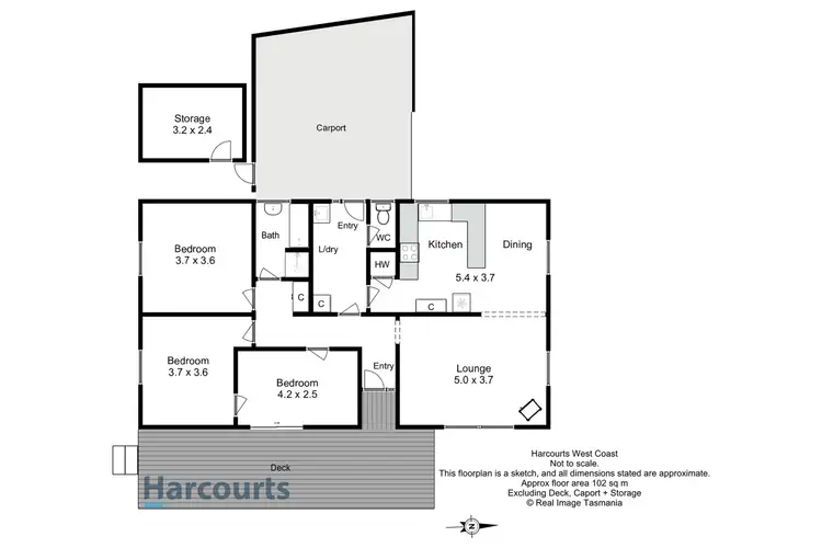 Floorplan of Homely house listing, 8 Sophia Street, Tullah TAS 7321