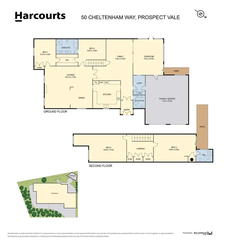 Floorplan of Homely house listing, 50 Cheltenham Way, Prospect Vale TAS 7250