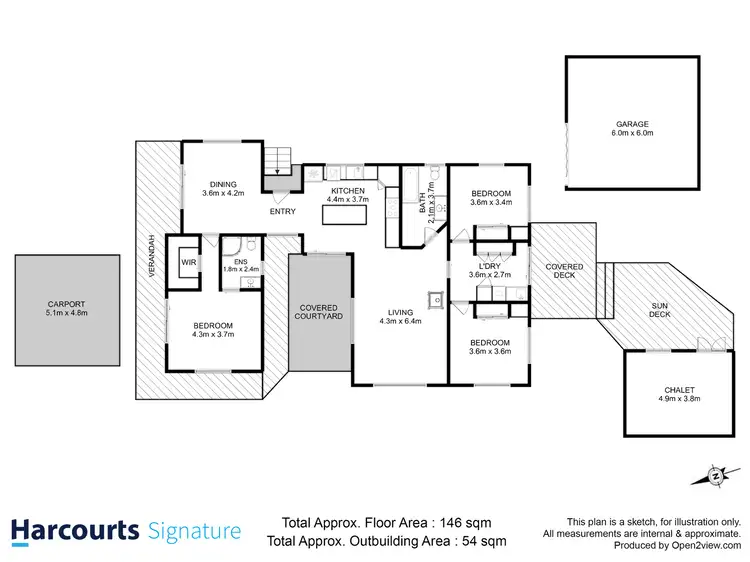 Floorplan of Homely house listing, 11 Mongana Street, Dodges Ferry TAS 7173