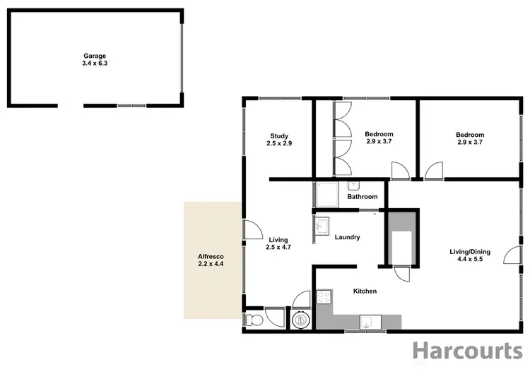 Floorplan of Homely house listing, 29 Lilleys Road, Warragul VIC 3820