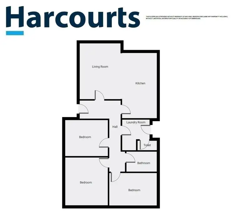 Floorplan of Homely house listing, 1 Puls Place, Horsham VIC 3400