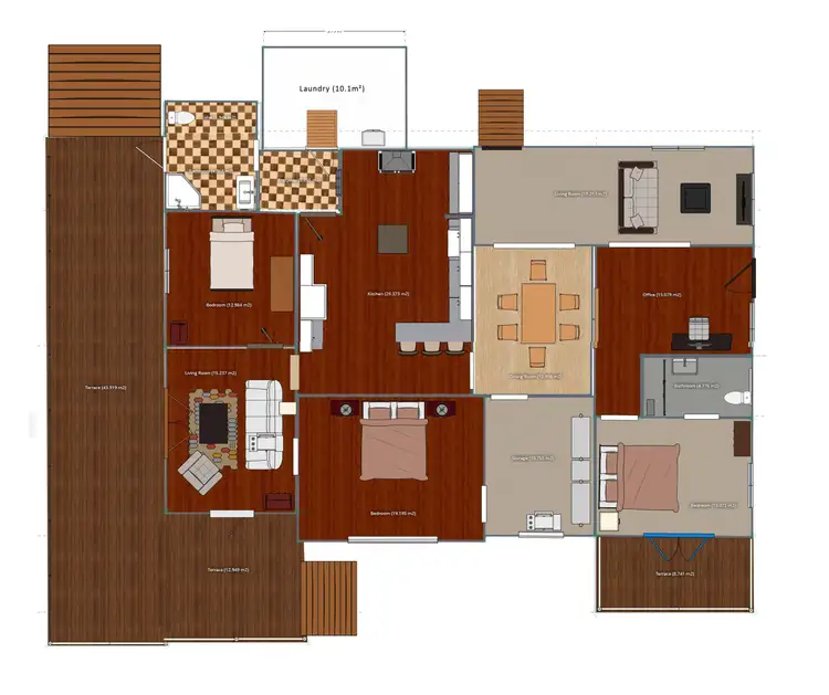 Floorplan of Homely house listing, 695 Murgon Gayndah Road, Barlil QLD 4605